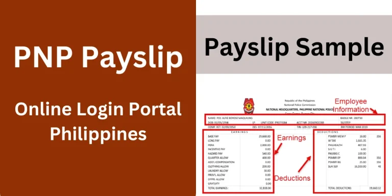 PNP Payslip - Online Login Portal