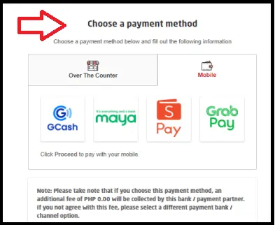 Police Clearance Payment Options